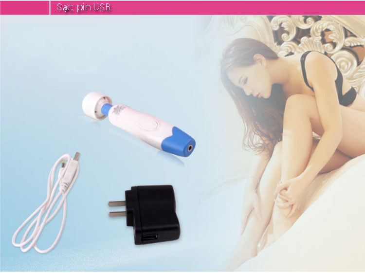Sạc USB giúp bạn sử dụng chày rung dễ dàng hơn Sạc USB giúp bạn sử dụng chày rung dễ dàng hơn