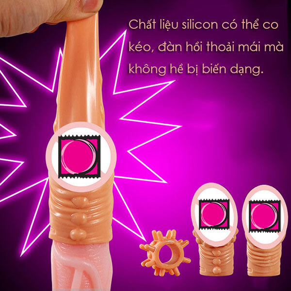 Bộ 2 bao đôn khúc đầu dv và 1 vòng gai silicon Endurance Sets