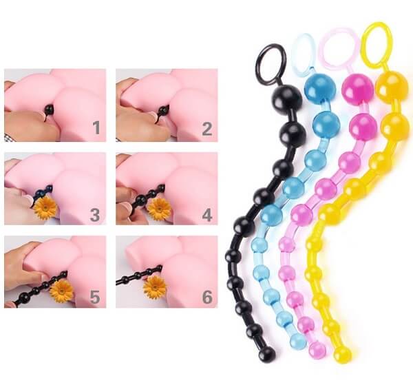 Chuỗi hạt hậu môn (anal beads), trong tiếng Bồ Đào Nha còn có tên gọi là bóng Thái Lan