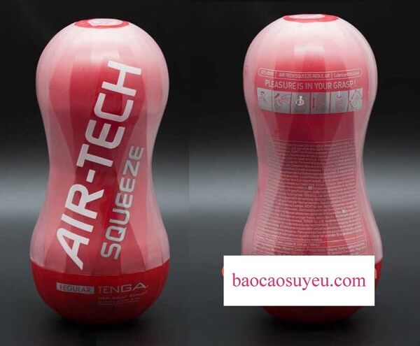 Cốc thủ dâm Tenga Airtech Squeeze 3 màu và cấu trúc sung sướng riêng biệt hàng chính hãng Nhật Bản 