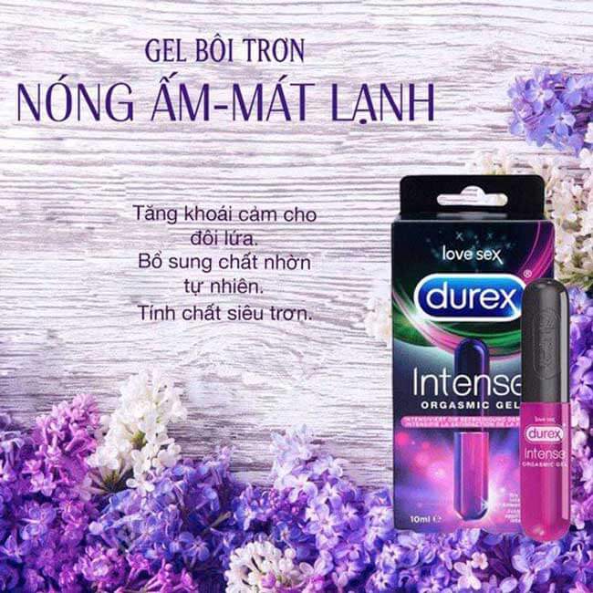 Gel bôi trơn tăng khoái cảm Durex Intense giúp tăng cường sự nhạy cảm ở phụ nữ giúp chị em đạt cực khoái và " lên đỉnh " dễ dàng hơn. Gel bôi trơn tăng khoái cảm Durex Intense giúp tăng cường sự nhạy cảm ở phụ nữ giúp chị em đạt cực khoái và " lên đỉnh " dễ dàng hơn.