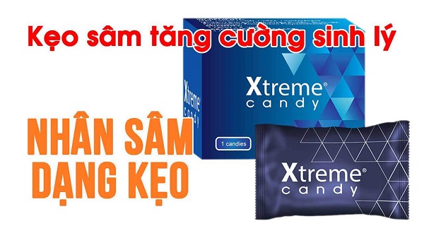 Kẹo sâm Xtreme candy dành cho nam giới