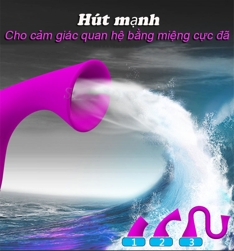 Máy hút mạnh tạo cảm giác như đang quan hệ bằng miệng cực sướng
