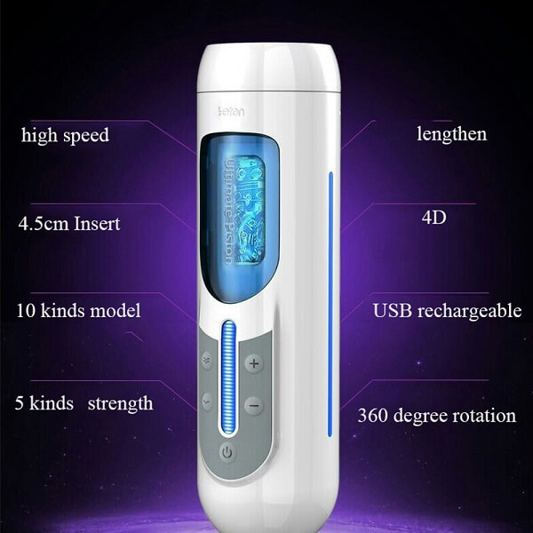 Máy thủ dâm tự động Leten A380 bú mút cực đỉnh cho các chàng đã phê giờ càng phê hơn