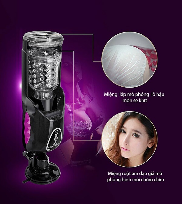 Dòng sản phẩm mang đầy đủ tính năng đặc biệt của một máy thủ dâm cao cấp Dòng sản phẩm mang đầy đủ tính năng đặc biệt của một máy thủ dâm cao cấp