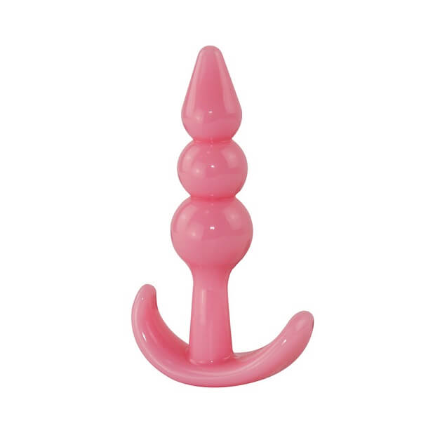 Đồ chơi kích thích hậu môn cực sướng bằng silicone xoắn mềm