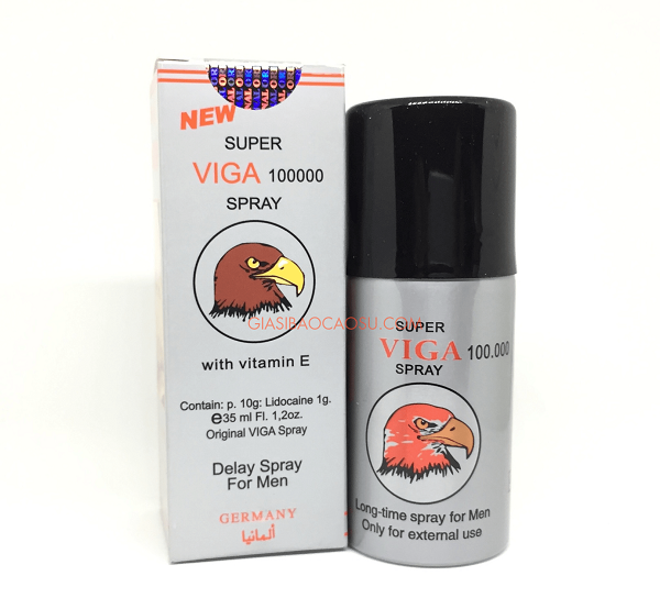 Thuốc xịt chống xuất tinh sớm Super Viga 100000