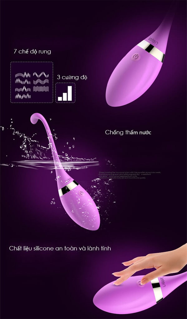 Trứng rung không dây Leten Swan (điều khiển từ xa) Trứng rung không dây Leten Swan (điều khiển từ xa)