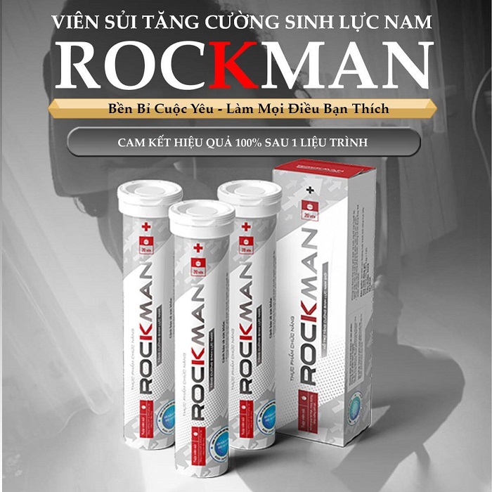 Viên Sủi Rockman Chuyên Chữa Xuất Tinh Sớm