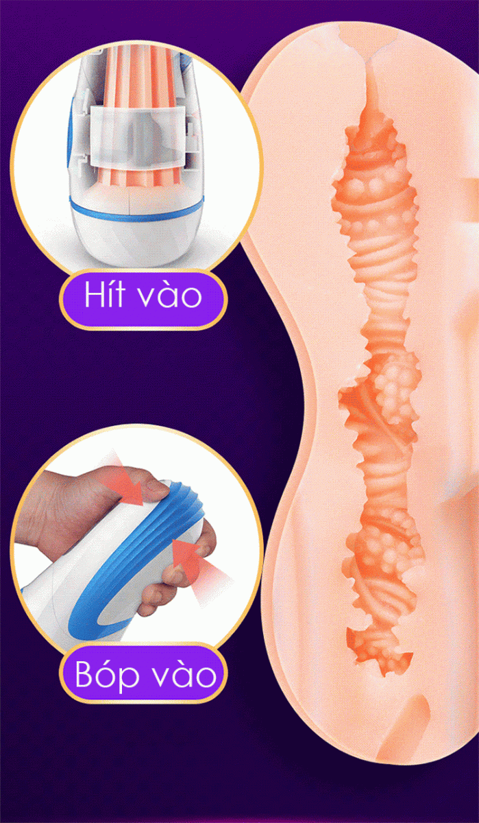 Âm đạo hít bóp vào siết chặt cu thật đã