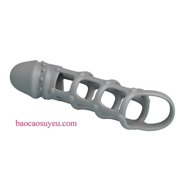 Bao cao su đôn dên thiết kế dạng lưới cải thiện kích thước dương vật, tăng thêm sự kích thích cho phụ nữ Bao cao su đôn dên thiết kế dạng lưới cải thiện kích thước dương vật, tăng thêm sự kích thích cho phụ nữ
