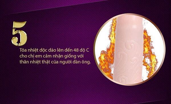 Dương vật giả rung ngoáy và điều chỉnh nhiệt độ là dòng sản phẩm có nguồn gốc từ Anh
