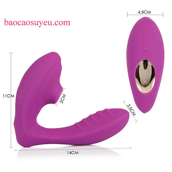 Máy rung âm đạo nhỏ gọn dễ dàng mang theo bên mình trong những chuyến công tác, du lịch 