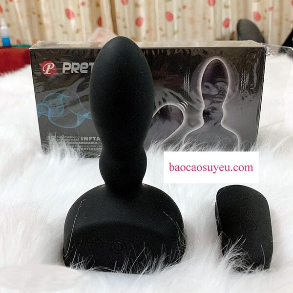 Máy massage hậu môn được làm từ silicone mềm mịn và rất an toàn với sức khỏe người sử dụng