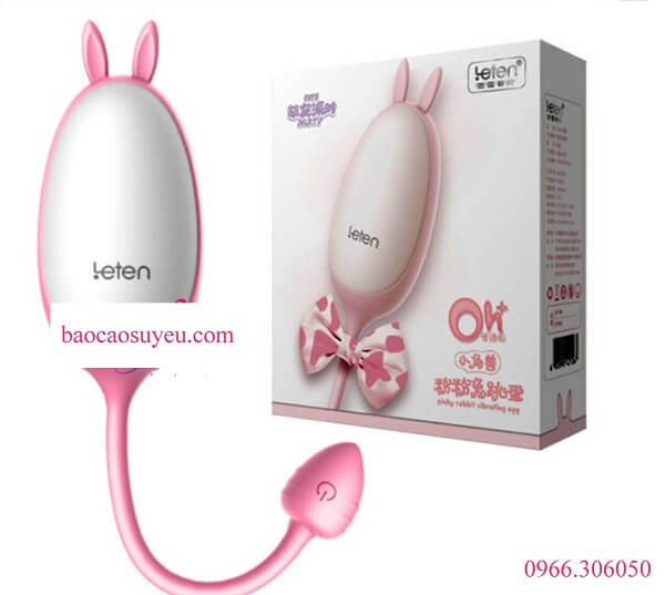 Trứng rung mini được thiết kế cách điệu với đuôi và tai thỏ nhỏ xinh, giúp mát xa nhiều điểm nhạy cảm Trứng rung mini được thiết kế cách điệu với đuôi và tai thỏ nhỏ xinh, giúp mát xa nhiều điểm nhạy cảm
