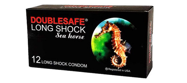 Mua Bao cao su cá ngựa - Doublesafe long shock seahorse giá tốt Mua Bao cao su cá ngựa - Doublesafe long shock seahorse giá tốt