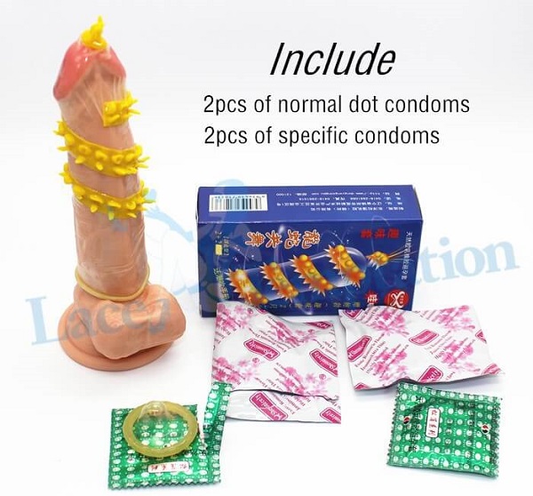 Gai vòng, bi dọc, gân nổi lượn sóng quanh thân bao