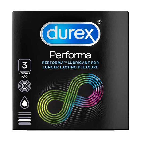 Bao Cao Su Durex Performa Hộp 3 Cái