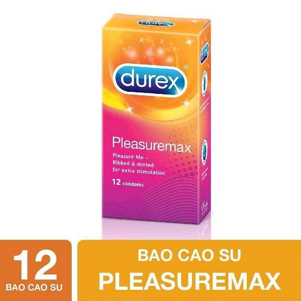 Durex Pleasuremax được thiết kế đặc biệt để giúp kéo dài cuộc yêu