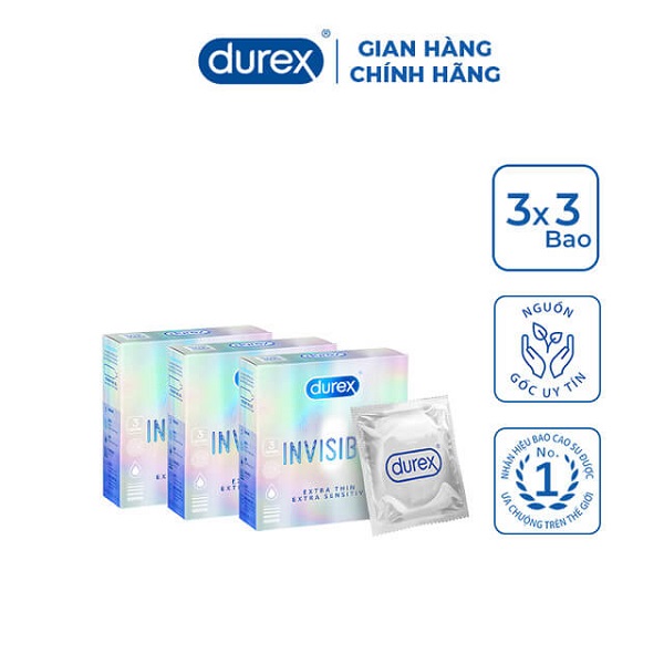 Nơi bán Bao Cao Su Durex Invisible Extra giá rẻ, uy tín Nơi bán Bao Cao Su Durex Invisible Extra giá rẻ, uy tín
