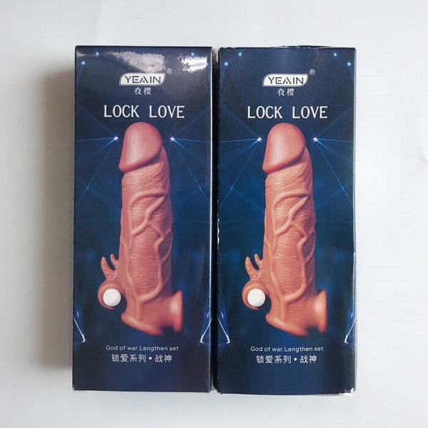 Bao cao su đôn Lock Love-Có rung cho quý ông mạnh mẽ Bao cao su đôn Lock Love-Có rung cho quý ông mạnh mẽ