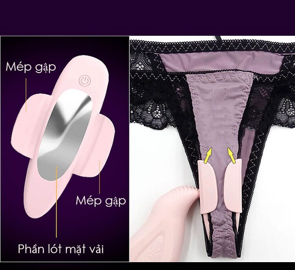 Bướm Rung Cao Cấp Prettylove Boat Dán Quần Chip Bướm Rung Cao Cấp Prettylove Boat Dán Quần Chip