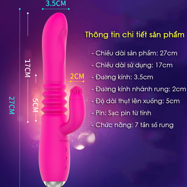 Thông tin chi tiết dương vật rung thụt Nalone Thông tin chi tiết dương vật rung thụt Nalone