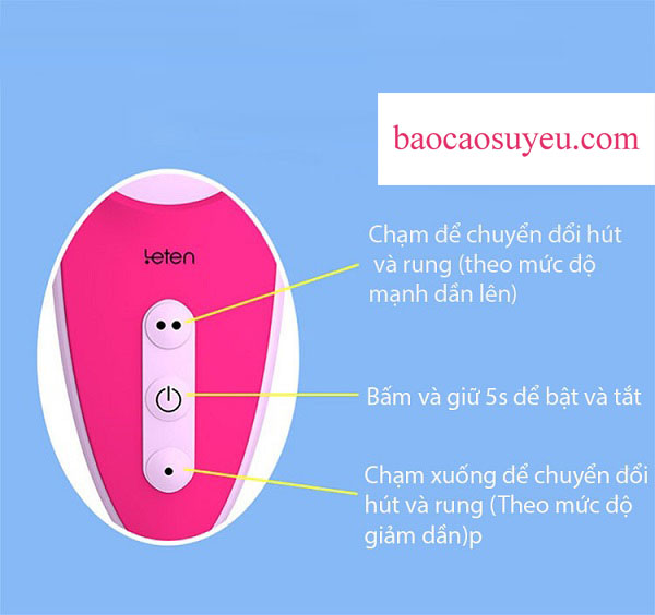 Cách sử dụng máy rung vùng kín cực dễ với nút bấm rõ ràng sẽ không làm gián đoạn cuộc vui 
