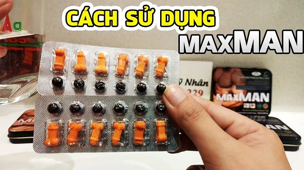 Thuốc cường dương Cao cấp Maxman Super Energy Thuốc cường dương Cao cấp Maxman Super Energy