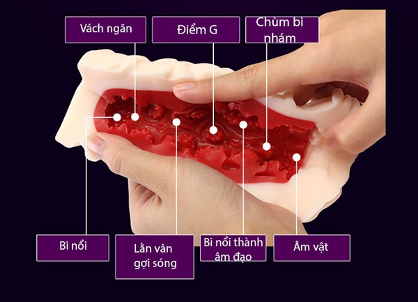Các loại âm đạo giả của shop đều được làm từ chất liệu silicon mềm mại cao cấp nhất Các loại âm đạo giả của shop đều được làm từ chất liệu silicon mềm mại cao cấp nhất