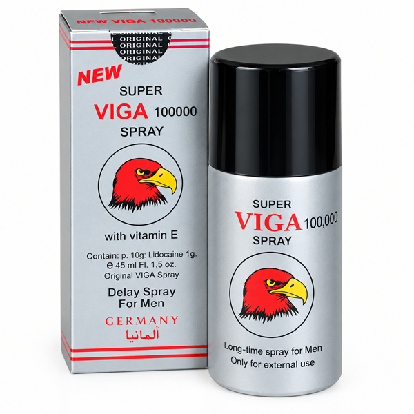 Chai xịt Đức Super Viga 100000 - Kéo dài thời gian Chai xịt Đức Super Viga 100000 - Kéo dài thời gian