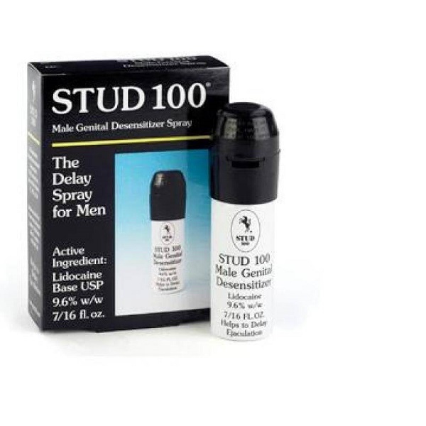 Thuốc xịt Stud 100 The Delay Spray For Men 12,5ml chứa 9,6% hợp chất Lidocain Thuốc xịt Stud 100 The Delay Spray For Men 12,5ml chứa 9,6% hợp chất Lidocain