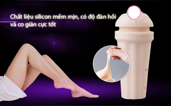 Âm đạo giả có vẻ ngoài sang trọng, đẹp mắt cùng chất liệu cứng cáp bóng bẩy