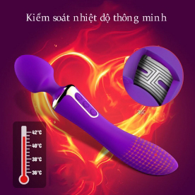Chày Rung 2 Đầu Có Chức Năng Sưởi Ấm
