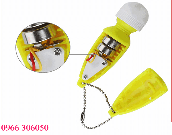 Máy rung mini dạng móc khóa