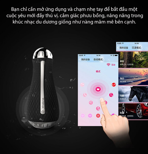 Cốc thủ dâm cao cấp Nalone Jack- có kết nối Bluetooth Cốc thủ dâm cao cấp Nalone Jack- có kết nối Bluetooth