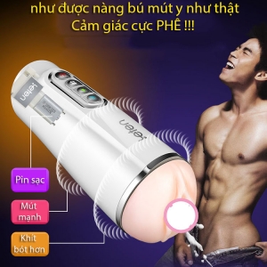 Cốc Làm Tình Cao Cấp Rung Rên Leten Intelligent Vagina Cup