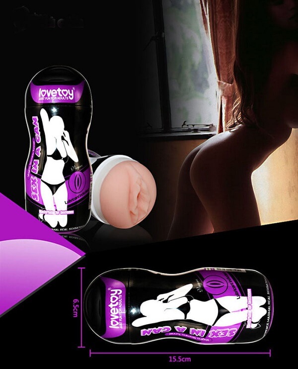 Cốc thủ dâm siêu rung LoveToy Vagina Cốc thủ dâm siêu rung LoveToy Vagina