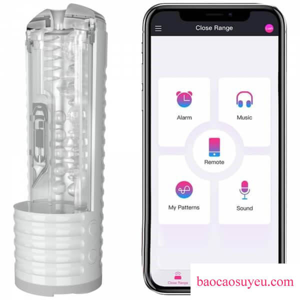 Những hạt bi tròn của lồn giả sẽ kích thích mạnh mẽ lên toàn thân dương vật tạo cơn cực khoái cáo trào 