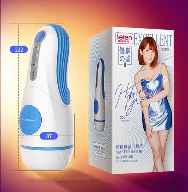 Âm Đạo Giả Tự Động Co Bóp Rung Cực Phê - Leten AMT