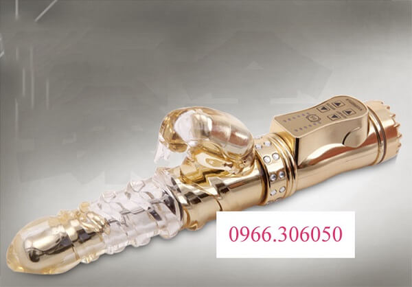 Dương vật giả đa năng  thiết kế độc đáo với chức năng siêu rung ngoáy đưa chị em dễ dàng đạt đỉnh cực khoái