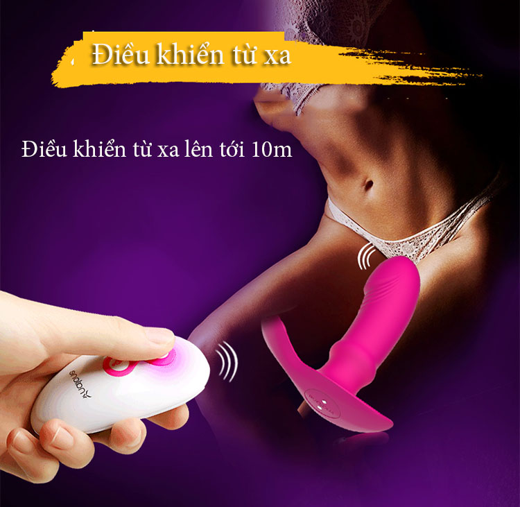 Chức năng điều khiển không dây giúp sử dụng sex toy nữ dễ dàng Chức năng điều khiển không dây giúp sử dụng sex toy nữ dễ dàng