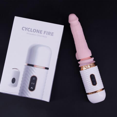 Dương Vật Giả Dính Tường - Cyclone Fire - Tự Động Rung Thụt Dương Vật Giả Dính Tường - Cyclone Fire - Tự Động Rung Thụt