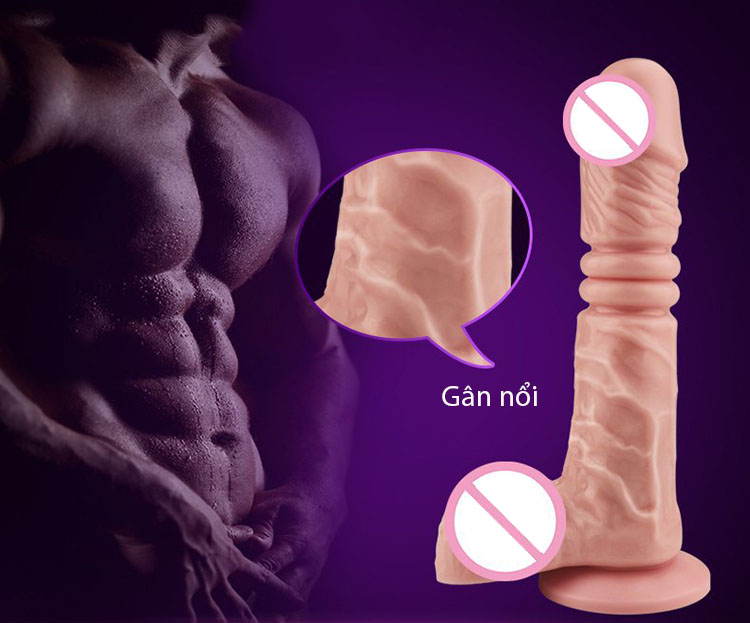 Gân nổi cộm trên thân dương vật Gân nổi cộm trên thân dương vật