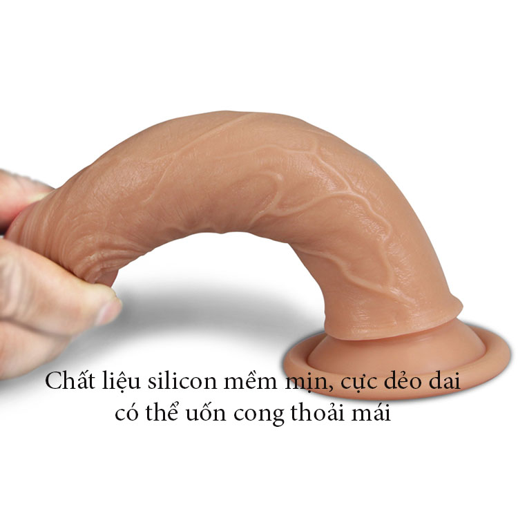Dương vật silicon siêu mềm và dẻo như thật