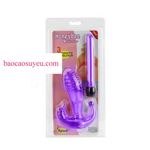Dương vật được thiết kế xung quanh có rất nhiều gai , làm từ chất liệu silicon mềm mại