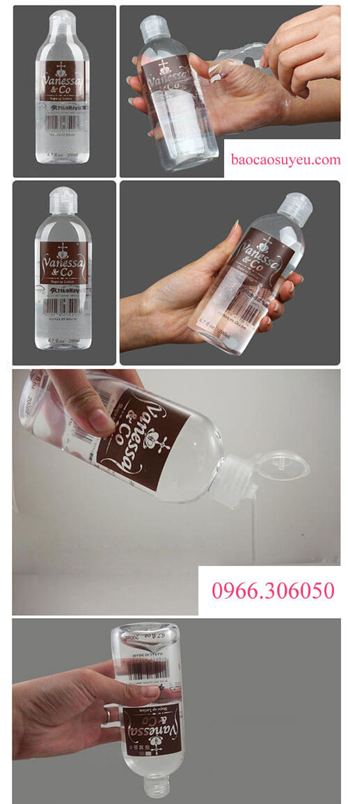 Gel bôi trơn Vanessa & Co , gel bôi siêu trơn, gel bôi trơn lâu Gel bôi trơn Vanessa & Co , gel bôi siêu trơn, gel bôi trơn lâu