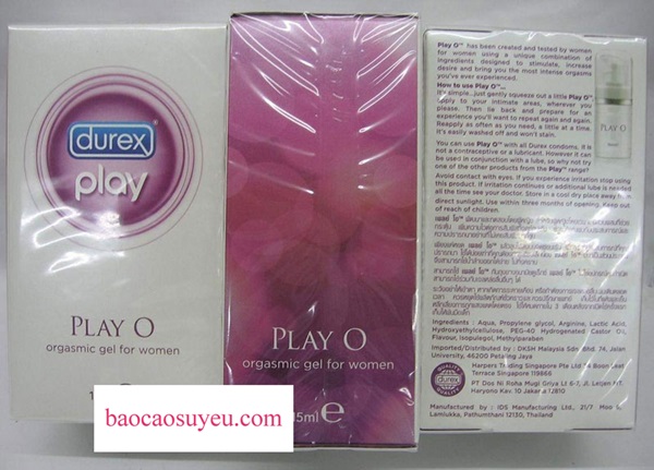 Gel kích dục Durex Play O mua ở đâu tphcm Gel kích dục Durex Play O mua ở đâu tphcm