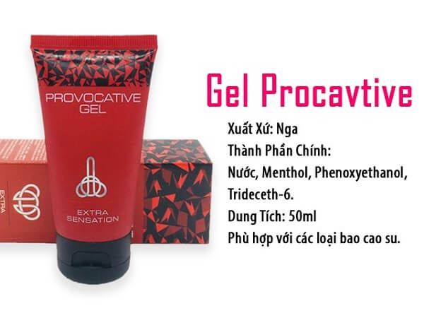 Provocative Gel cho nữ tăng ham muốn