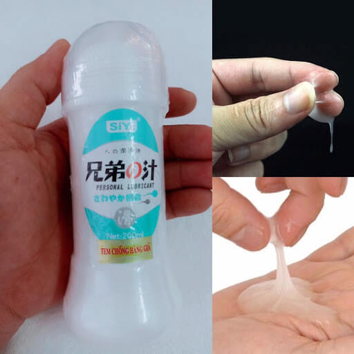 Gel Bôi Trơn Trắng Đục Tinh Trùng Nhật Bản